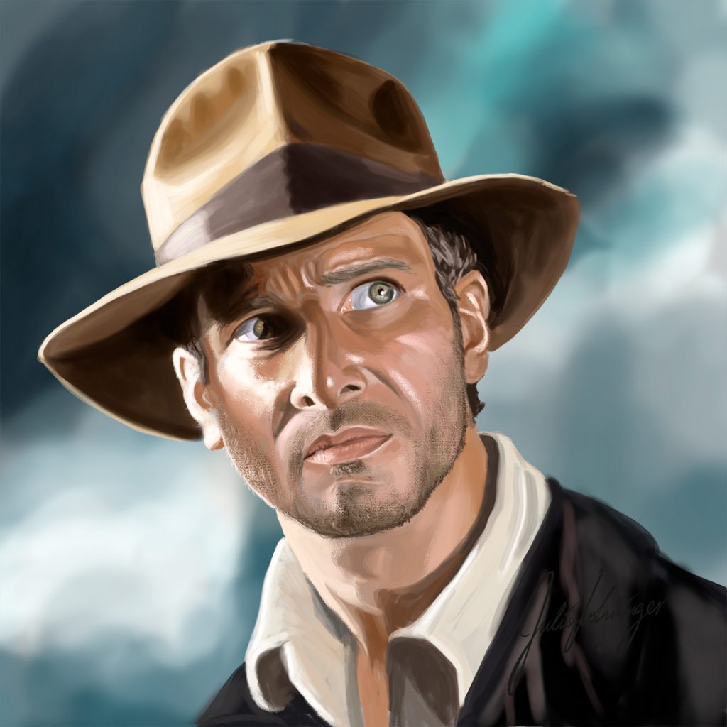 Portät Indiana Jones
